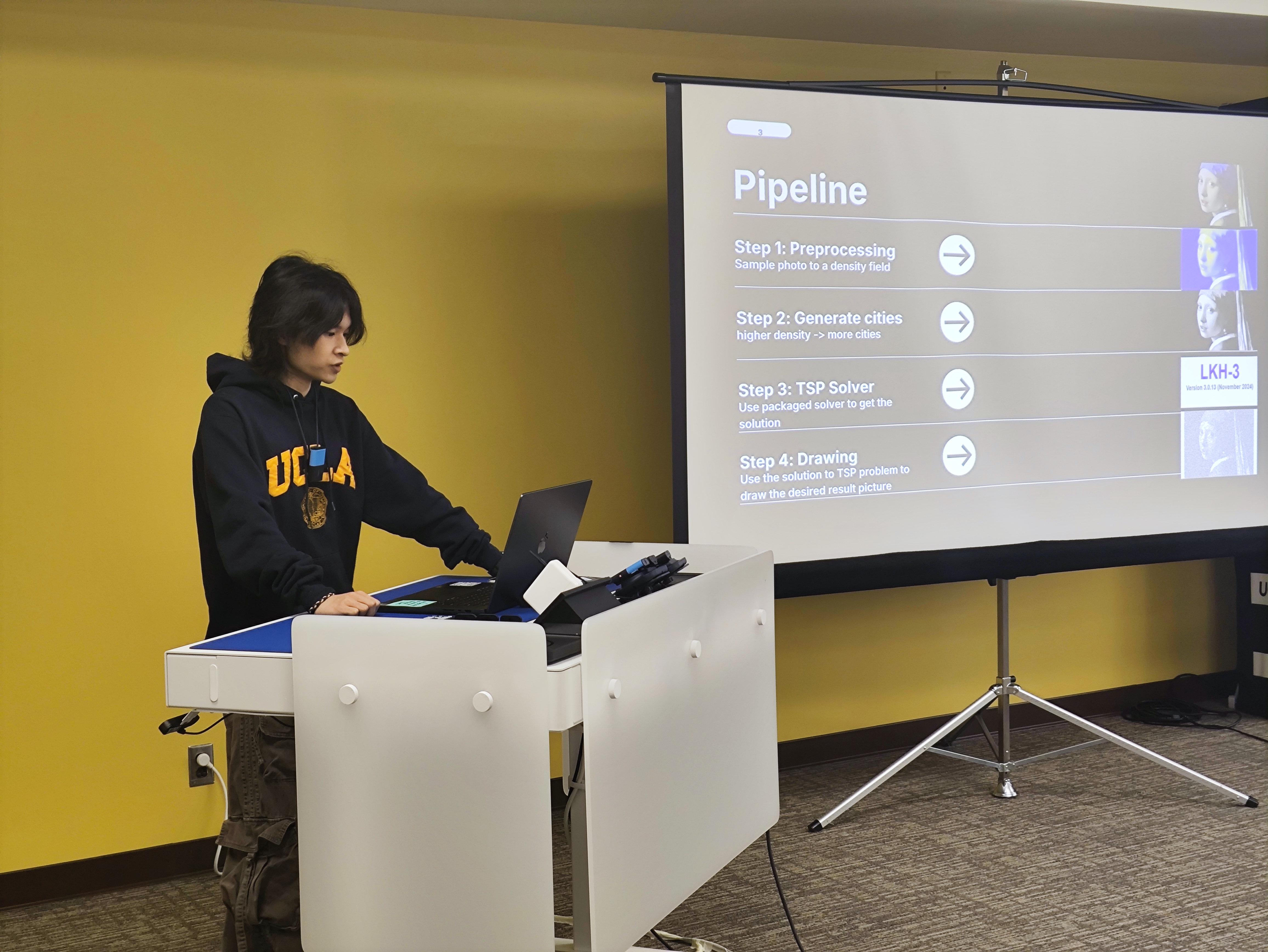 Talk: Traveling Salesman Problem — From Mathematics to Art — speaker photo